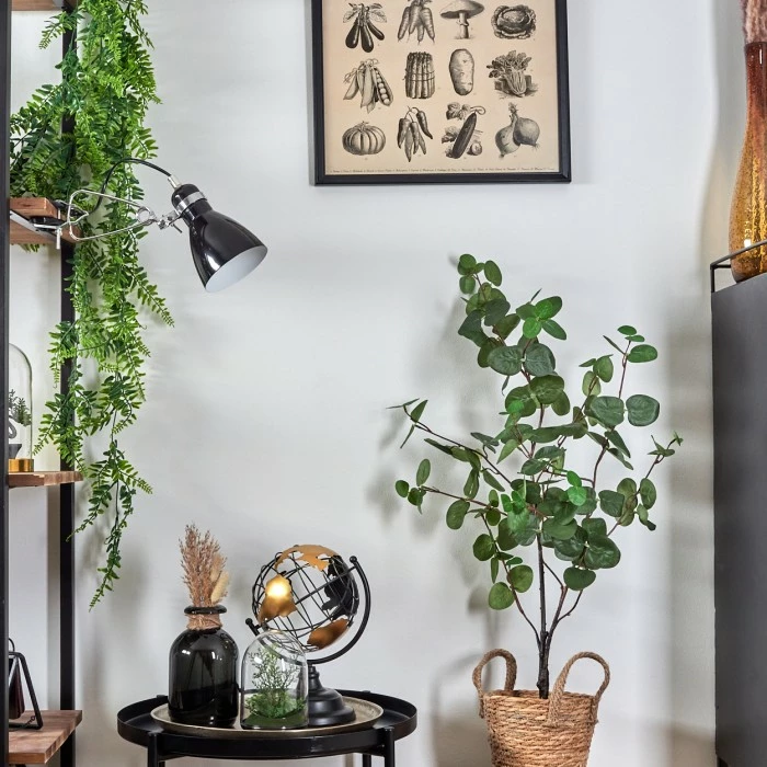 Hofstein Brienz Klemmleuchte Chrom, Schwarz, 1-flammig 12 Hofstein Brienz Klemmleuchte Chrom, Schwarz, 1-flammig – Bild 12