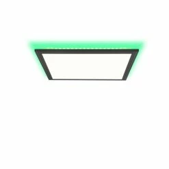 Brilliant Leuchten Brilliant Allie Deckenpanel LED Schwarz, 1-flammig, Fernbedienung -Bürolampen Verkäufe brilliant allie deckenpanel g96946 76 4