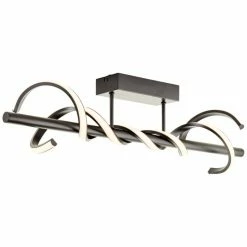 Brilliant Leuchten Brilliant Amalie Deckenleuchte LED Schwarz, 1-flammig -Bürolampen Verkäufe brilliant amalie deckenleuchte g99816 06 4