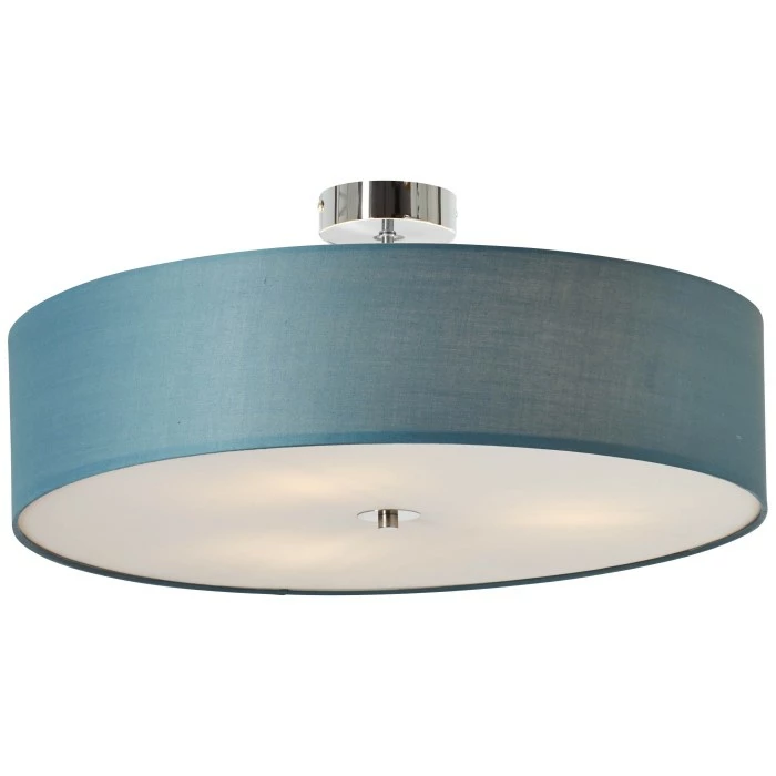 Brilliant Leuchten Brilliant Andria Deckenleuchte Blau, Chrom, 3-flammig 3 Brilliant Leuchten Brilliant Andria Deckenleuchte Blau, Chrom, 3-flammig – Bild 3