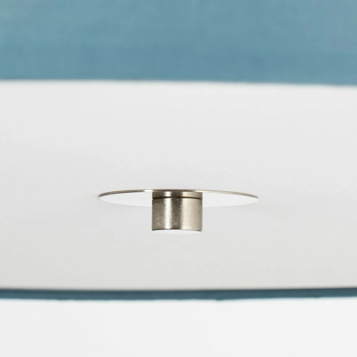 Brilliant Leuchten Brilliant Andria Deckenleuchte Blau, Chrom, 3-flammig 4 Brilliant Leuchten Brilliant Andria Deckenleuchte Blau, Chrom, 3-flammig – Bild 4