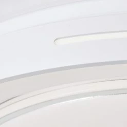 Brilliant Leuchten Brilliant Barty Deckenleuchte LED Chrom, Weiß, 1-flammig, Fernbedienung -Bürolampen Verkäufe brilliant barty deckenleuchte g97158 75 4