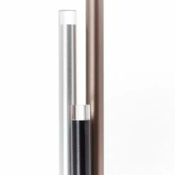 Brilliant Leuchten Brilliant Cembalo Stehlampe LED Schwarz, Silber, Braun, 3-flammig 12 Brilliant Leuchten Brilliant Cembalo Stehlampe LED Schwarz, Silber, Braun, 3-flammig -Bürolampen Verkäufe brilliant cembalo stehlampe g93155 21 5