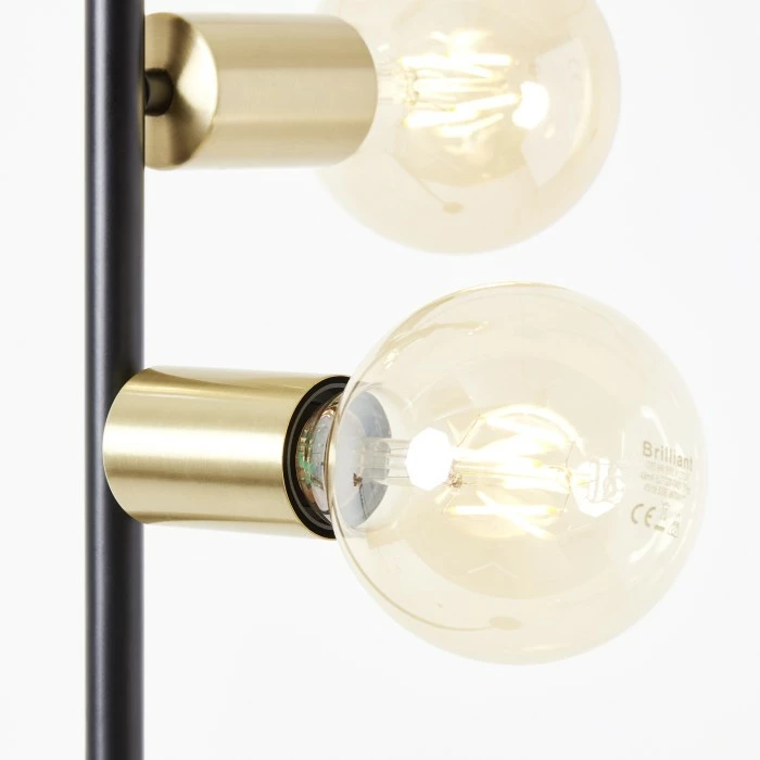 Brilliant Leuchten Brilliant Chiba Stehleuchte Schwarz, Gold, 4-flammig 5 Brilliant Leuchten Brilliant Chiba Stehleuchte Schwarz, Gold, 4-flammig – Bild 5
