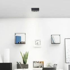 Brilliant Leuchten Brilliant Doro Deckenleuchte LED Schwarz, 1-flammig