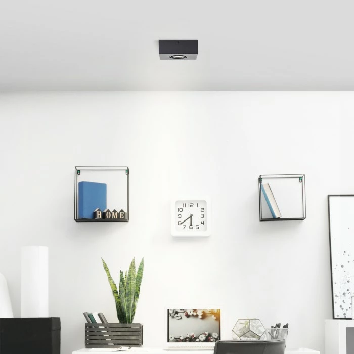 Brilliant Leuchten Brilliant Doro Deckenleuchte LED Schwarz, 1-flammig 1 Brilliant Leuchten Brilliant Doro Deckenleuchte LED Schwarz, 1-flammig