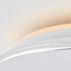 Brilliant Leuchten Brilliant Edna Deckenleuchte LED Chrom, 1-flammig, Fernbedienung, Farbwechsler -Bürolampen Verkäufe brilliant edna deckenleuchte g97045 15 5