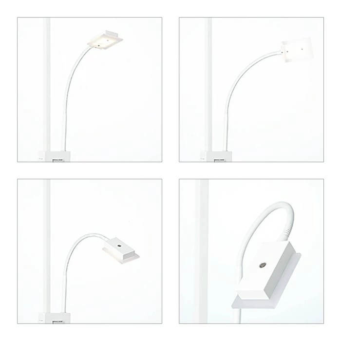 Brilliant Leuchten Brilliant Forrester Stehleuchte LED Weiß, 2-flammig 3 Brilliant Leuchten Brilliant Forrester Stehleuchte LED Weiß, 2-flammig – Bild 3