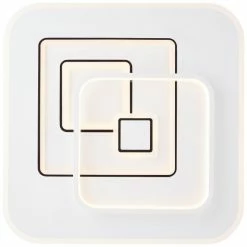 Brilliant Leuchten Brilliant Furtado Deckenleuchte LED Schwarz, Weiß, 1-flammig, Fernbedienung 14 Brilliant Leuchten Brilliant Furtado Deckenleuchte LED Schwarz, Weiß, 1-flammig, Fernbedienung -Bürolampen Verkäufe brilliant furtado deckenleuchte g99584 75 4