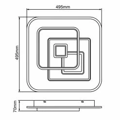 Brilliant Leuchten Brilliant Furtado Deckenleuchte LED Schwarz, Weiß, 1-flammig, Fernbedienung 19 Brilliant Leuchten Brilliant Furtado Deckenleuchte LED Schwarz, Weiß, 1-flammig, Fernbedienung -Bürolampen Verkäufe brilliant furtado deckenleuchte g99584 75 9