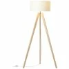 Brilliant Leuchten Brilliant Galance Stehleuchte Holz hell, 1-flammig