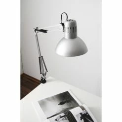 Brilliant Leuchten Brilliant Hobby Schreibtischklemmleuchte Edelstahl, Titan, 1-flammig -Bürolampen Verkäufe brilliant hobby schreibtischklemmleuchte 10802 11 do1 9