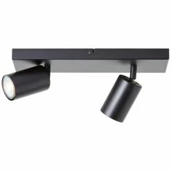 Brilliant Leuchten Brilliant Jello Deckenleuchte LED Schwarz, 2-flammig -Bürolampen Verkäufe brilliant jello deckenleuchte g99728 76 5