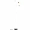 Brilliant Leuchten Brilliant Kiel Stehlampe Schwarz, Gold, 1-flammig