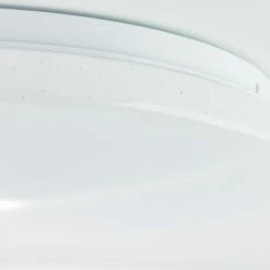 Brilliant Leuchten Heddy Deckenleuchte LED Weiß, 1-flammig, Fernbedienung, Farbwechsler -Bürolampen Verkäufe brilliant leuchten heddy deckenleuchte g97188 05 7