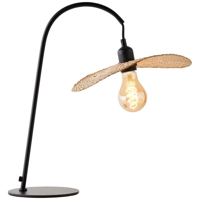 Brilliant Leuchten Jefter Tischleuchte Schwarz, 1-flammig 3 Brilliant Leuchten Jefter Tischleuchte Schwarz, 1-flammig – Bild 3