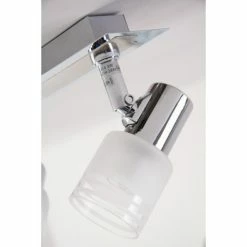 Brilliant Leuchten LED Deckenspot Chrom, Weiß, 2-flammig -Bürolampen Verkäufe brilliant leuchten led deckenspot g32429 77 do1 4