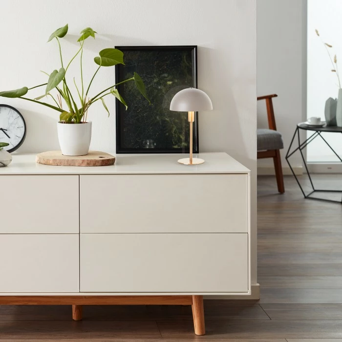 Brilliant Leuchten Lillian Tischleuchte Gold, 1-flammig 3 Brilliant Leuchten Lillian Tischleuchte Gold, 1-flammig – Bild 3