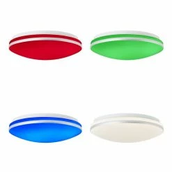 Brilliant Leuchten Midway Deckenleuchte LED Weiß, 1-flammig 17 Brilliant Leuchten Midway Deckenleuchte LED Weiß, 1-flammig -Bürolampen Verkäufe brilliant leuchten midway deckenleuchte g99573 75 8