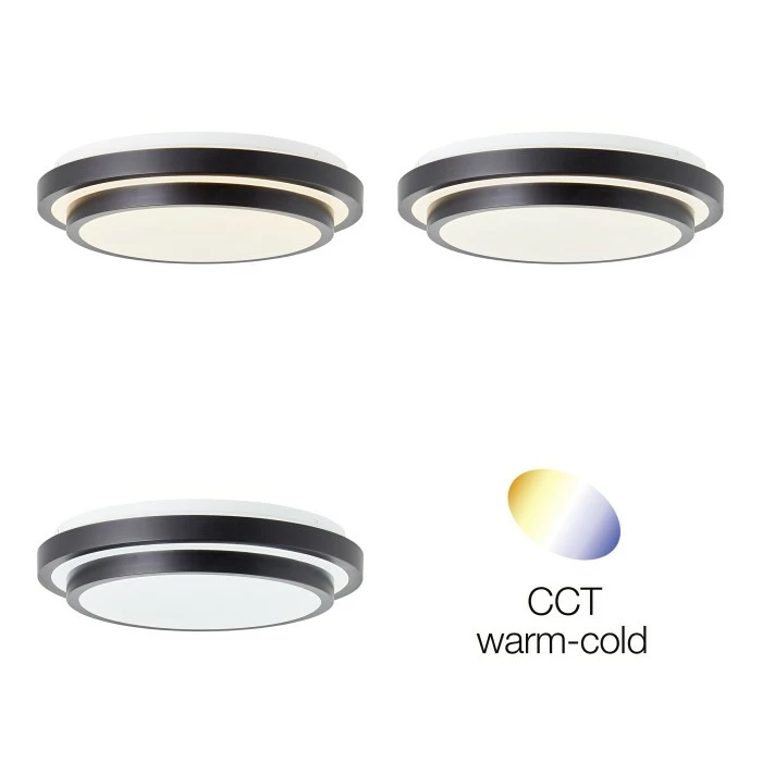 Brilliant Leuchten Ontario Deckenleuchte LED Weiß, 1-flammig 8 Brilliant Leuchten Ontario Deckenleuchte LED Weiß, 1-flammig – Bild 8