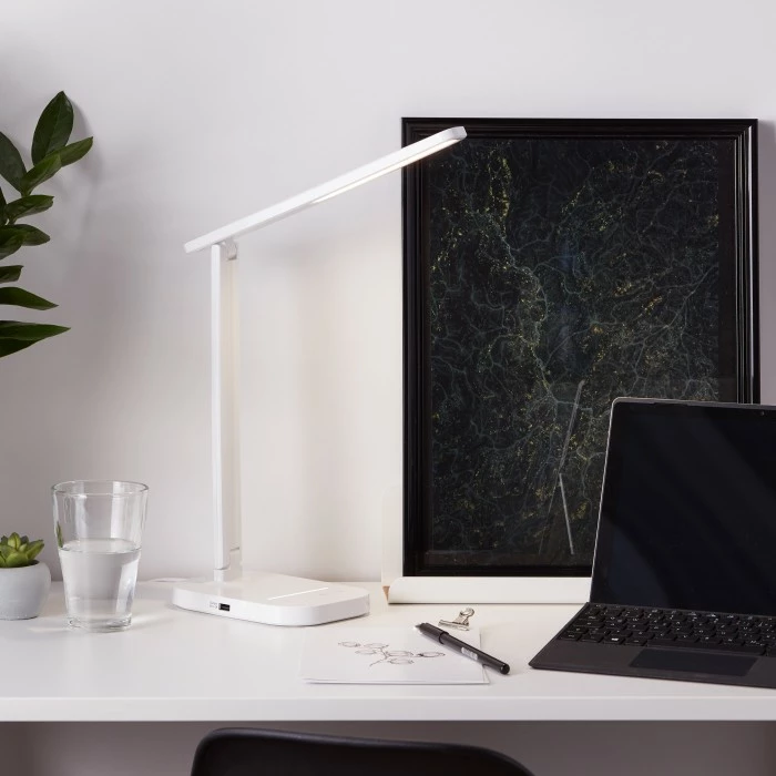 Brilliant Leuchten Vicari Tischleuchte LED Weiß, 1-flammig 3 Brilliant Leuchten Vicari Tischleuchte LED Weiß, 1-flammig – Bild 3