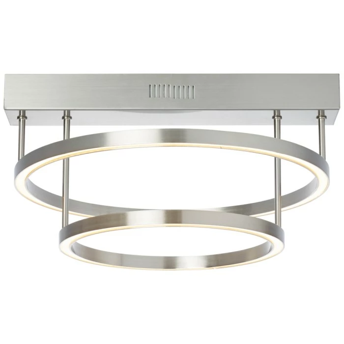 Brilliant Leuchten Brilliant Living Tunar Deckenleuchte LED Nickel-Matt, 1-flammig 1 Brilliant Leuchten Brilliant Living Tunar Deckenleuchte LED Nickel-Matt, 1-flammig