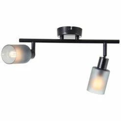 Brilliant Leuchten Brilliant Loralie Deckenleuchte Schwarz, 2-flammig 12 Brilliant Leuchten Brilliant Loralie Deckenleuchte Schwarz, 2-flammig -Bürolampen Verkäufe brilliant loralie deckenleuchte 99848 93 5