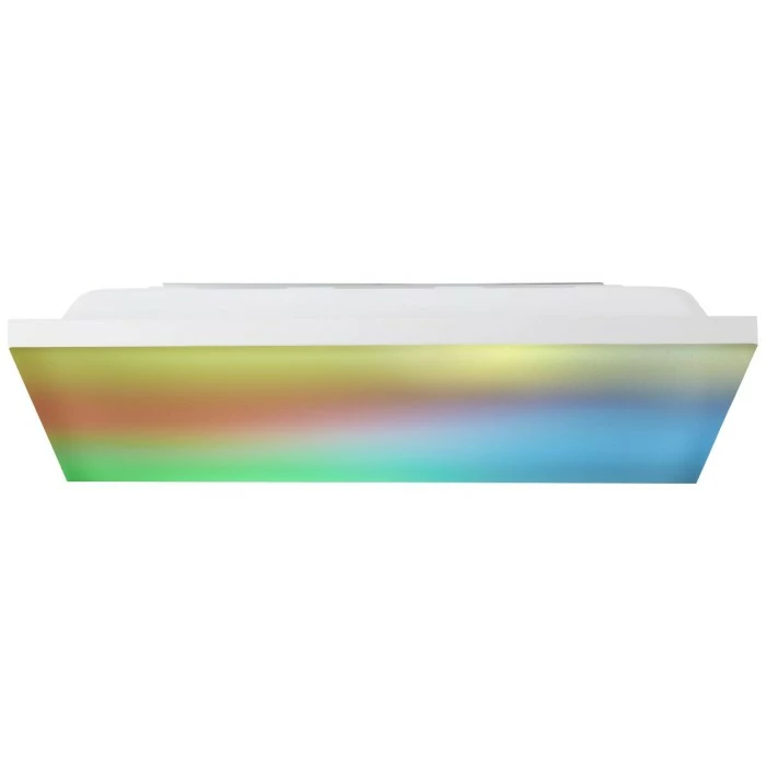 Brilliant Leuchten Brilliant Malgas Deckepanel LED Weiß, 1-flammig, Fernbedienung 1 Brilliant Leuchten Brilliant Malgas Deckepanel LED Weiß, 1-flammig, Fernbedienung