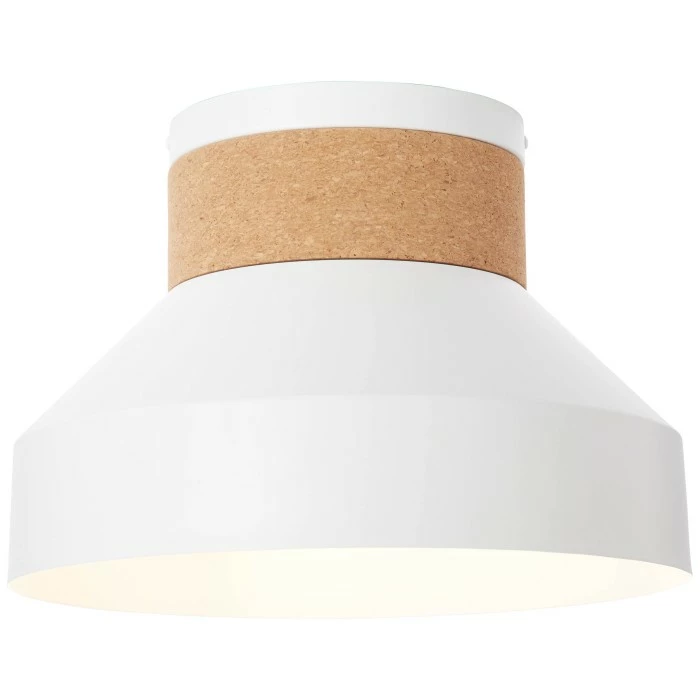 Brilliant Leuchten Brilliant Moka Deckenleuchte Weiß, 1-flammig 1 Brilliant Leuchten Brilliant Moka Deckenleuchte Weiß, 1-flammig