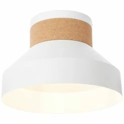 Brilliant Leuchten Brilliant Moka Deckenleuchte Weiß, 1-flammig 7 Brilliant Leuchten Brilliant Moka Deckenleuchte Weiß, 1-flammig -Bürolampen Verkäufe brilliant moka deckenleuchte 75791 75 3