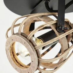 Brilliant Leuchten Brilliant Nikka Deckenleuchte Schwarz, 4-flammig -Bürolampen Verkäufe brilliant nikka deckenleuchte 99616 76 5