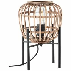 Brilliant Leuchten Brilliant Nikka Tischleuchte Schwarz, 1-flammig -Bürolampen Verkäufe brilliant nikka tischleuchte 93176 76 3