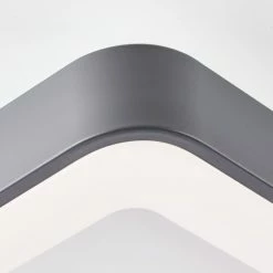 Brilliant Leuchten Brilliant Saria Wand- und Deckenleuchte LED Grau, 1-flammig, Fernbedienung -Bürolampen Verkäufe brilliant saria wand und deckenleuchte g97074 22 3