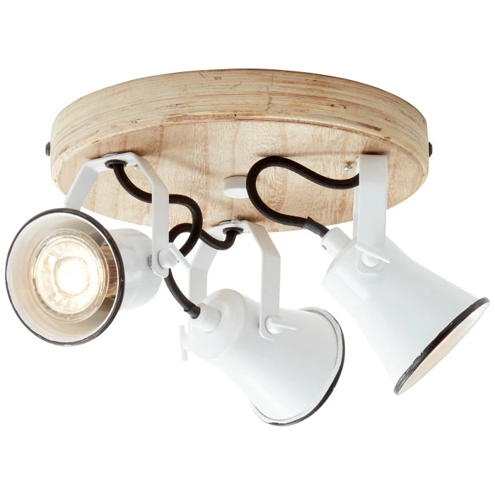 Brilliant Leuchten Brilliant Seed Deckenleuchte Weiß, Holz hell, 3-flammig 9 Brilliant Leuchten Brilliant Seed Deckenleuchte Weiß, Holz hell, 3-flammig – Bild 9