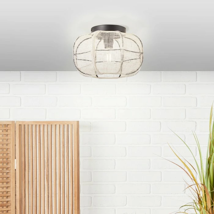 Brilliant Leuchten Brilliant Tannah Deckenleuchte Schwarz, 1-flammig 2 Brilliant Leuchten Brilliant Tannah Deckenleuchte Schwarz, 1-flammig – Bild 2