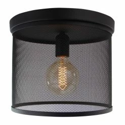 Brilliant Leuchten Brilliant Tonno Deckenleuchte Schwarz, 1-flammig