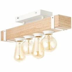 Brilliant Leuchten Brilliant White Wood Deckenleuchte Grau, Holz hell, 4-flammig -Bürolampen Verkäufe brilliant white wood deckenleuchte hk18245s75 7