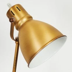 Hofstein Bundaberg Tischleuchte Altmessing, 1-flammig -Bürolampen Verkäufe bundaberg tischleuchte h3370018 7