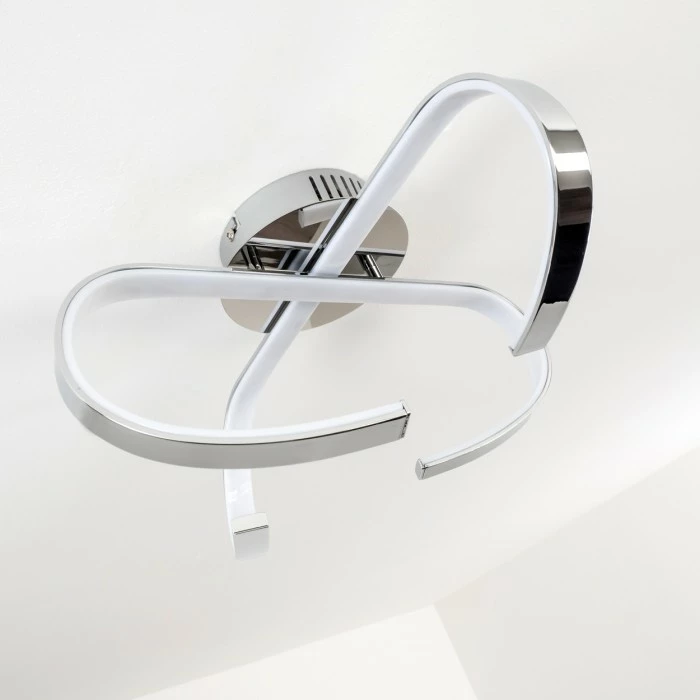 Hofstein Cano Deckenleuchte LED Chrom, 1-flammig 15 Hofstein Cano Deckenleuchte LED Chrom, 1-flammig – Bild 15