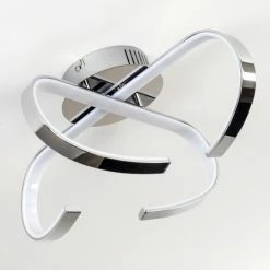 Hofstein Cano Deckenleuchte LED Chrom, 1-flammig 17 Hofstein Cano Deckenleuchte LED Chrom, 1-flammig -Bürolampen Verkäufe cano deckenleuchte h167459 2