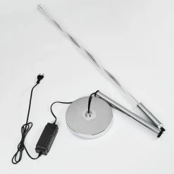 Hofstein Carmacks Stehleuchte LED Silber, 2-flammig -Bürolampen Verkäufe carmacks stehleuchte h3438985 4