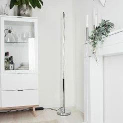 Hofstein Carmacks Stehleuchte LED Silber, 2-flammig -Bürolampen Verkäufe carmacks stehleuchte h3438985 9