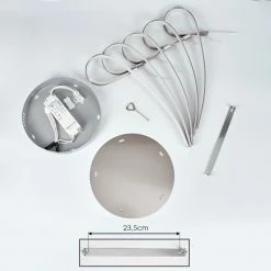 Hofstein Casale Deckenleuchte LED Chrom, 1-flammig -Bürolampen Verkäufe casale deckenleuchte h167367 4