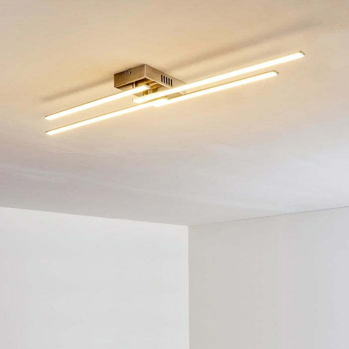 Hofstein Casale Deckenleuchte LED Chrom, 1-flammig 12 Hofstein Casale Deckenleuchte LED Chrom, 1-flammig – Bild 12