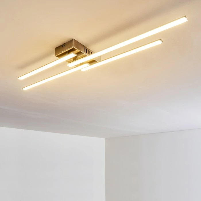 Hofstein Casale Deckenleuchte LED Chrom, 1-flammig 3 Hofstein Casale Deckenleuchte LED Chrom, 1-flammig – Bild 3