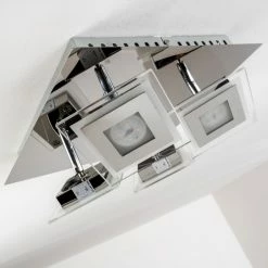 Hofstein Cerreto Deckenleuchte LED Chrom, 4-flammig -Bürolampen Verkäufe cerreto deckenleuchte c29533f 4a 15