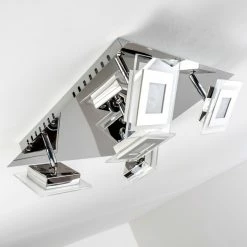 Hofstein Cerreto Deckenleuchte LED Chrom, 5-flammig -Bürolampen Verkäufe cerreto deckenleuchte c29533f 5a 17