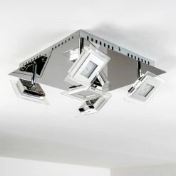 Hofstein Cerreto Deckenleuchte LED Chrom, 5-flammig -Bürolampen Verkäufe cerreto deckenleuchte c29533f 5a 18