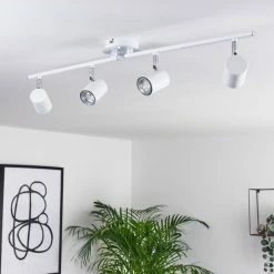 Hofstein Chennai Deckenleuchte LED Chrom, Weiß, 4-flammig 23 Hofstein Chennai Deckenleuchte LED Chrom, Weiß, 4-flammig -Bürolampen Verkäufe chennai deckenleuchte h3319635 11