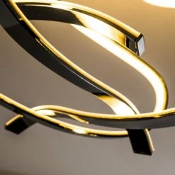 Hofstein Colle Deckenleuchte LED Chrom, 1-flammig -Bürolampen Verkäufe colle deckenleuchte h167404 12